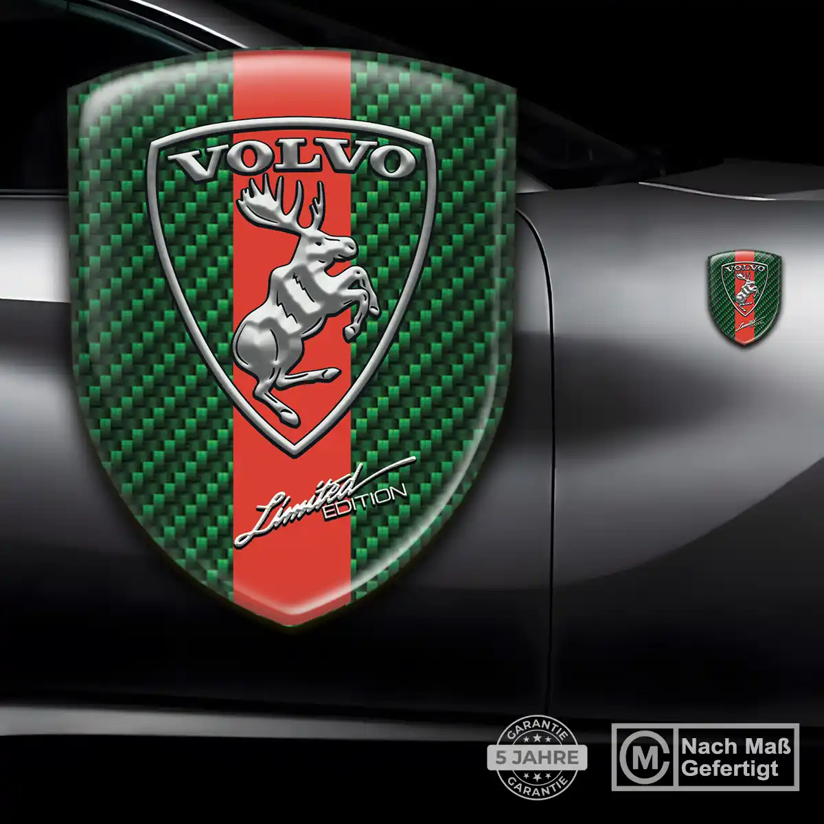 Volvo Wappen Emblem Aufkleber Limitierte Auflage