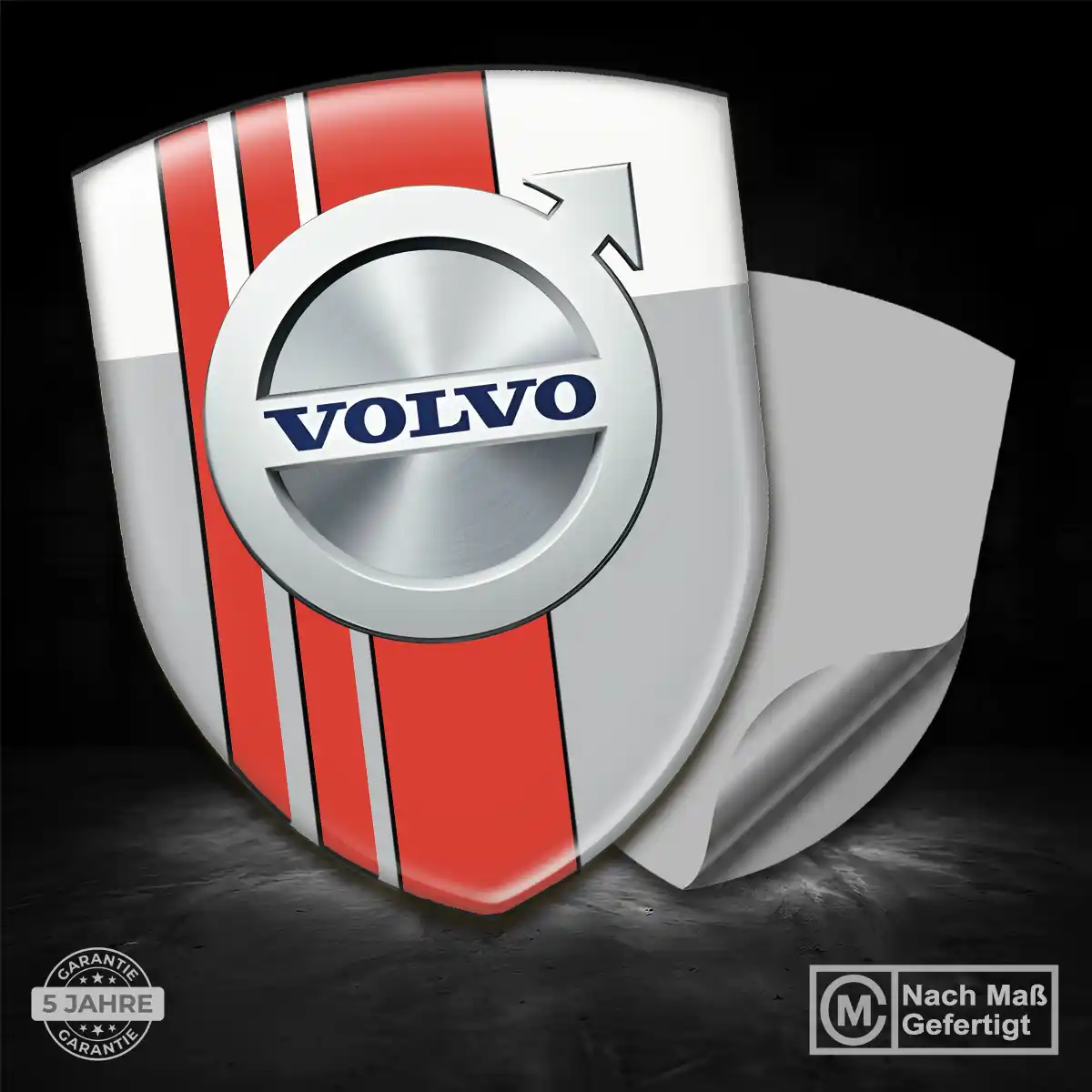 Volvo Wappen Emblem Aufkleber Premiumqualität