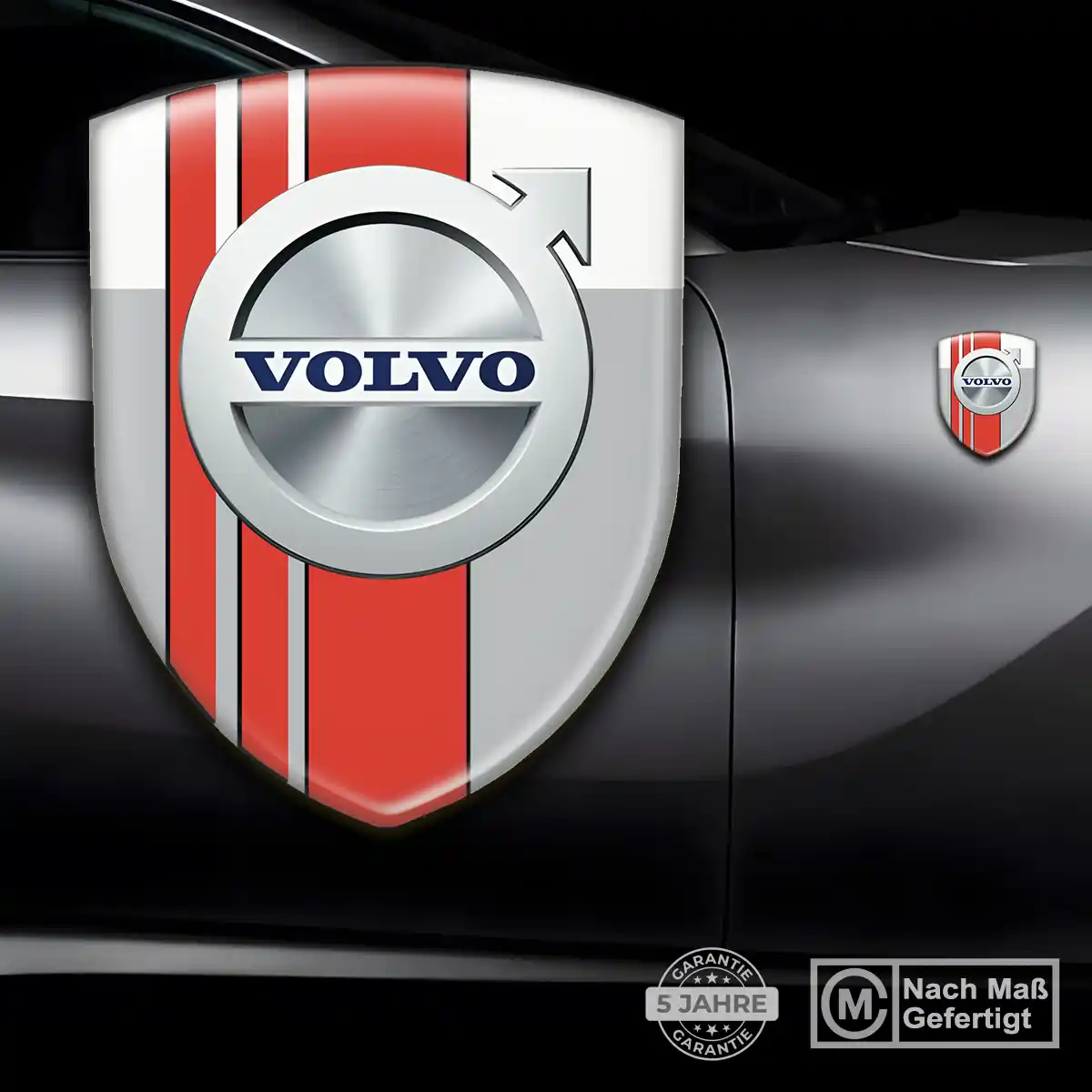 Volvo Wappen Emblem Aufkleber Premiumqualität