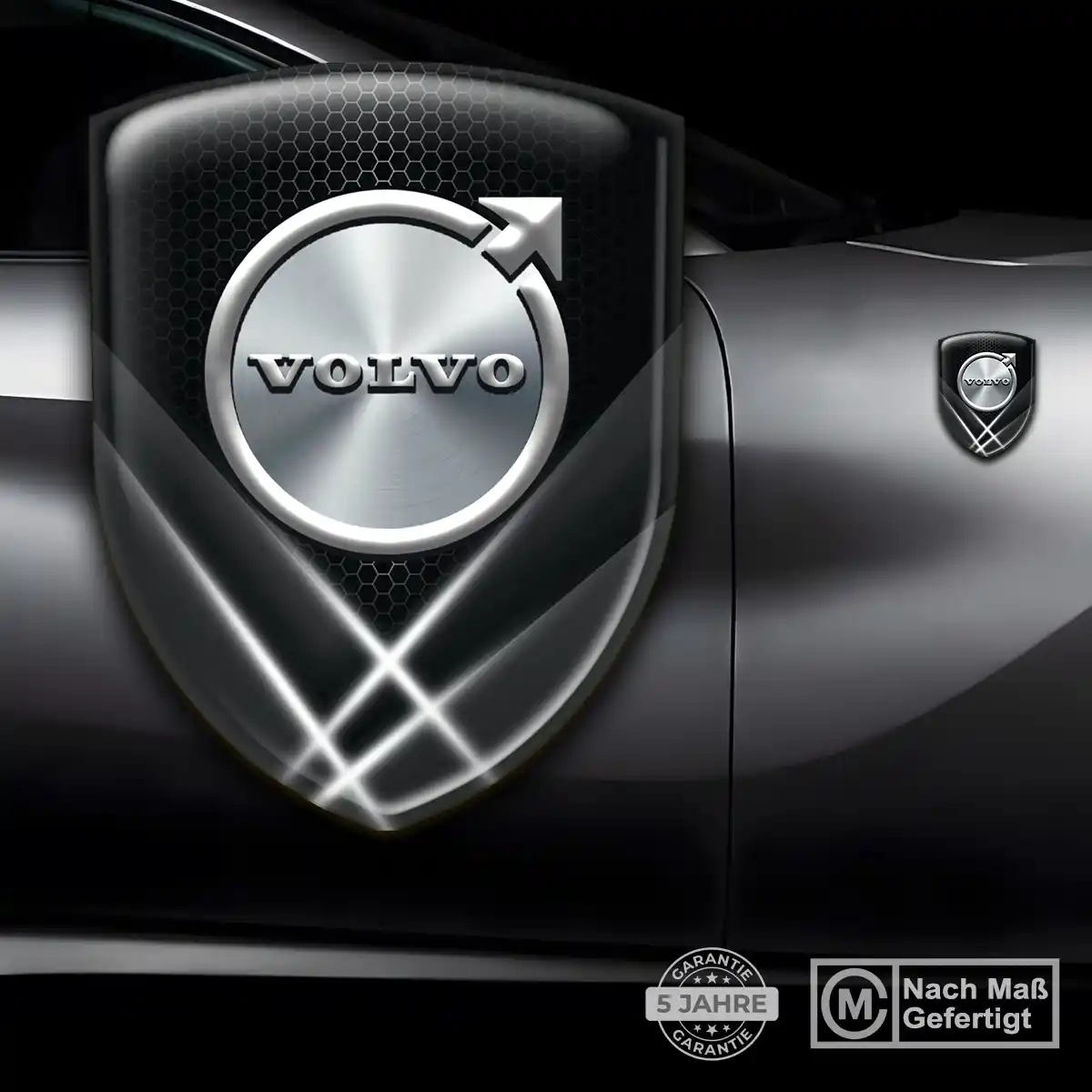 Volvo Wappen Emblem Aufkleber Tuningfahrzeug