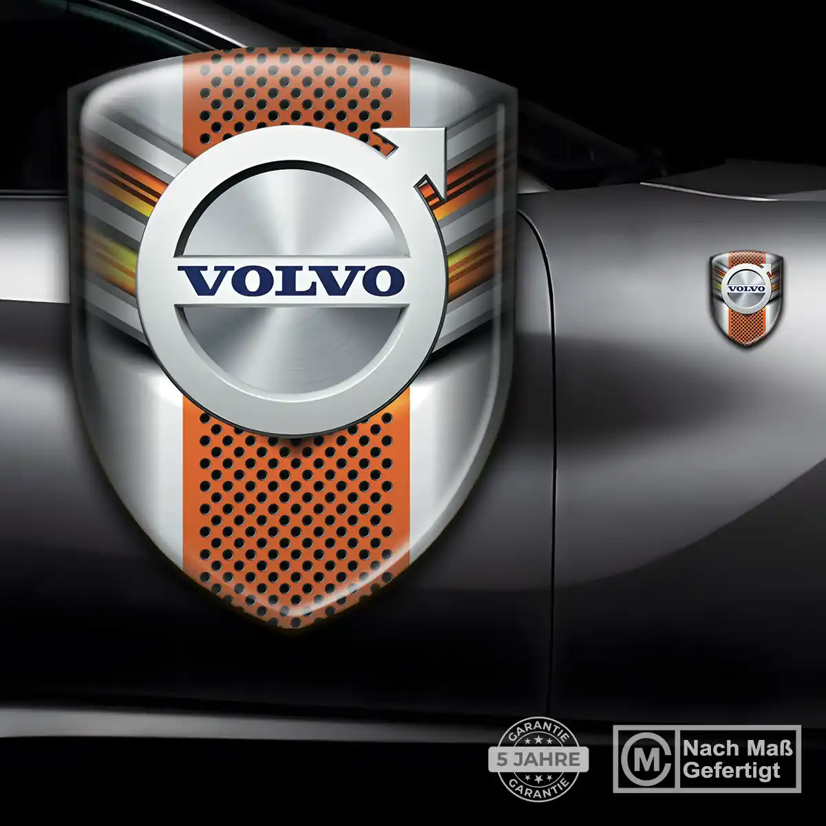 Volvo Wappen Emblem Auto Anspruchsvolles Design