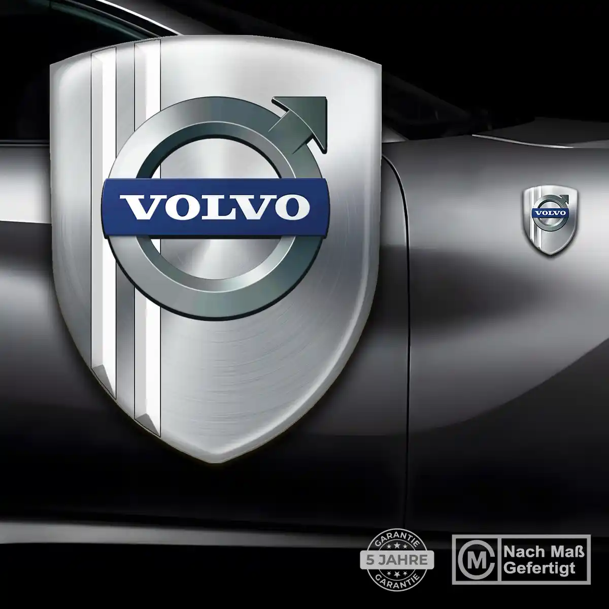 Volvo Wappen Emblem Auto Elegantes Design