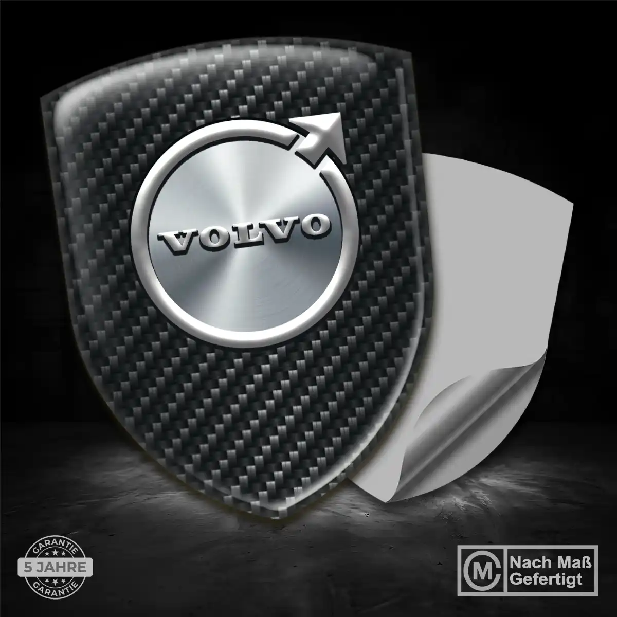 Volvo Wappen Emblem Auto Interieurdesign