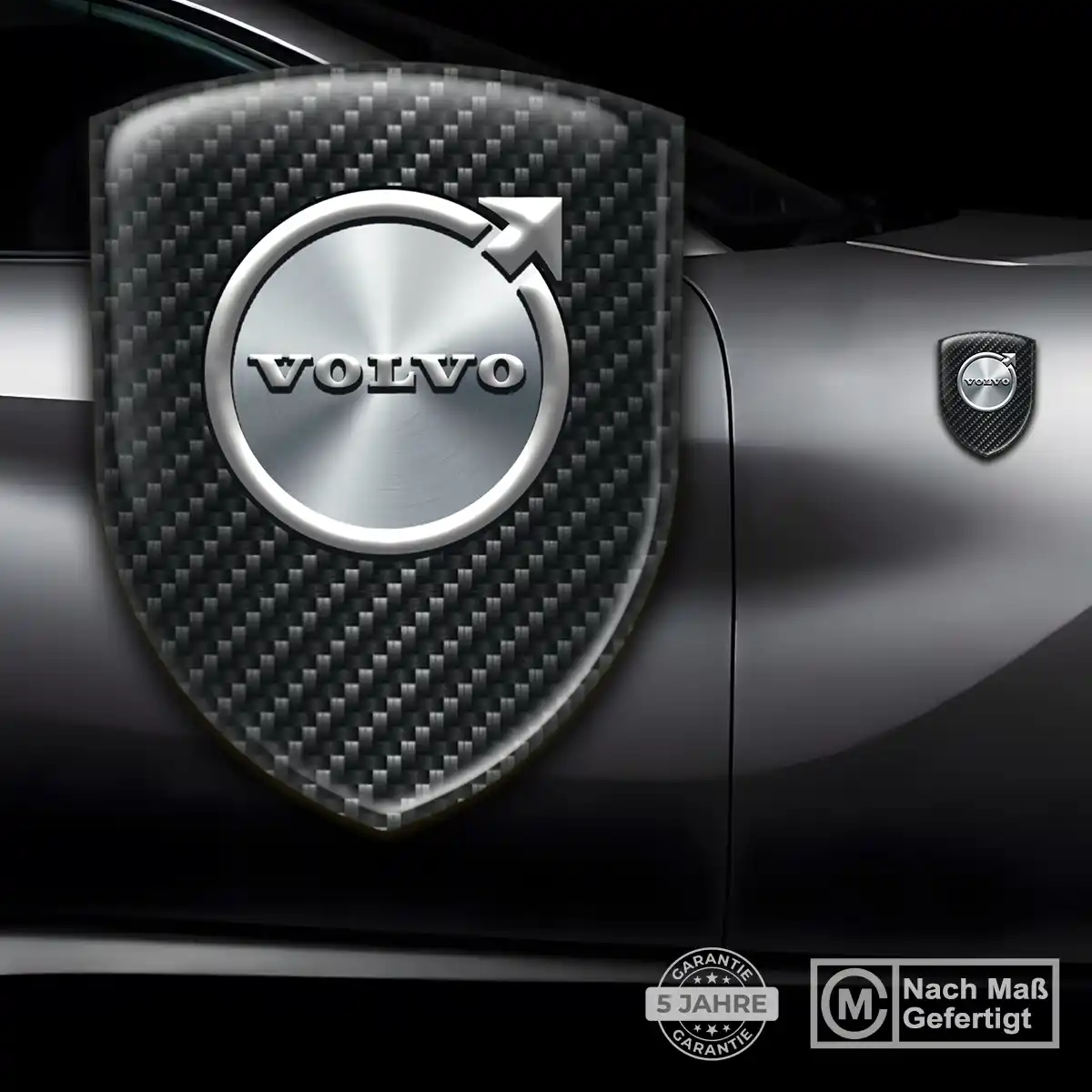 Volvo Wappen Emblem Auto Interieurdesign
