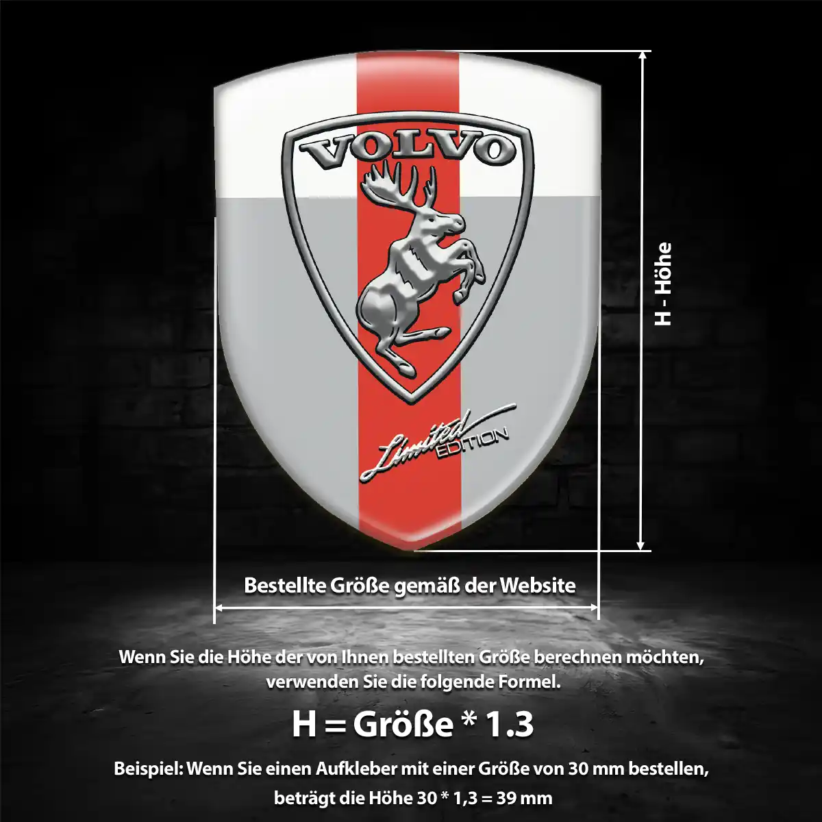Volvo Wappen Emblem Auto Modernes Design