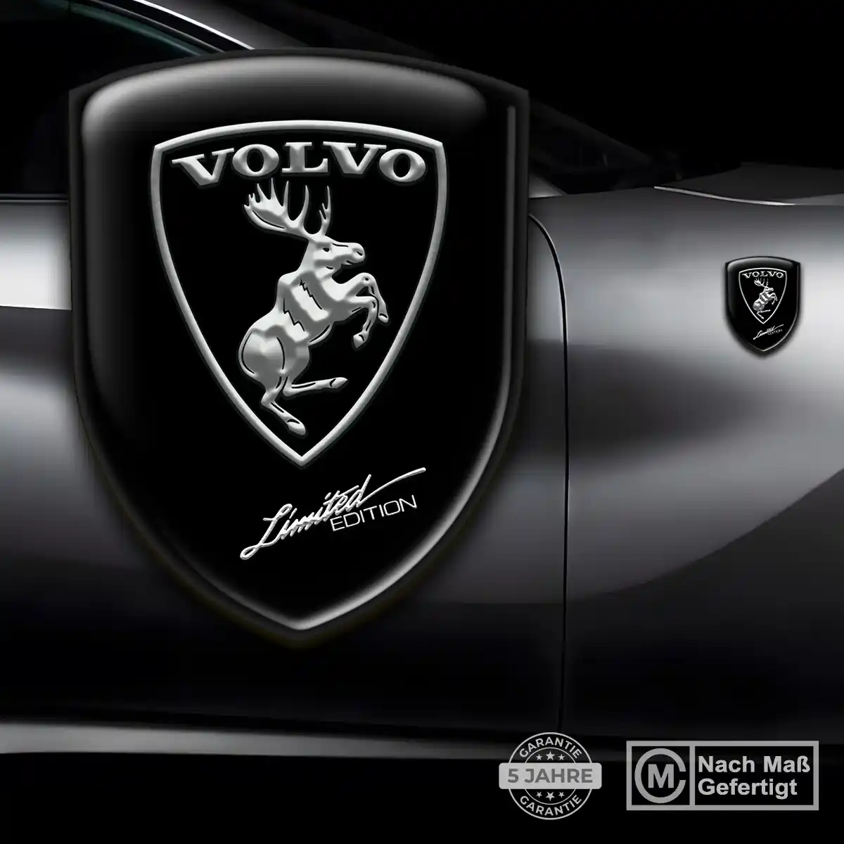 Volvo Wappen Emblem Auto Stilvolles Design