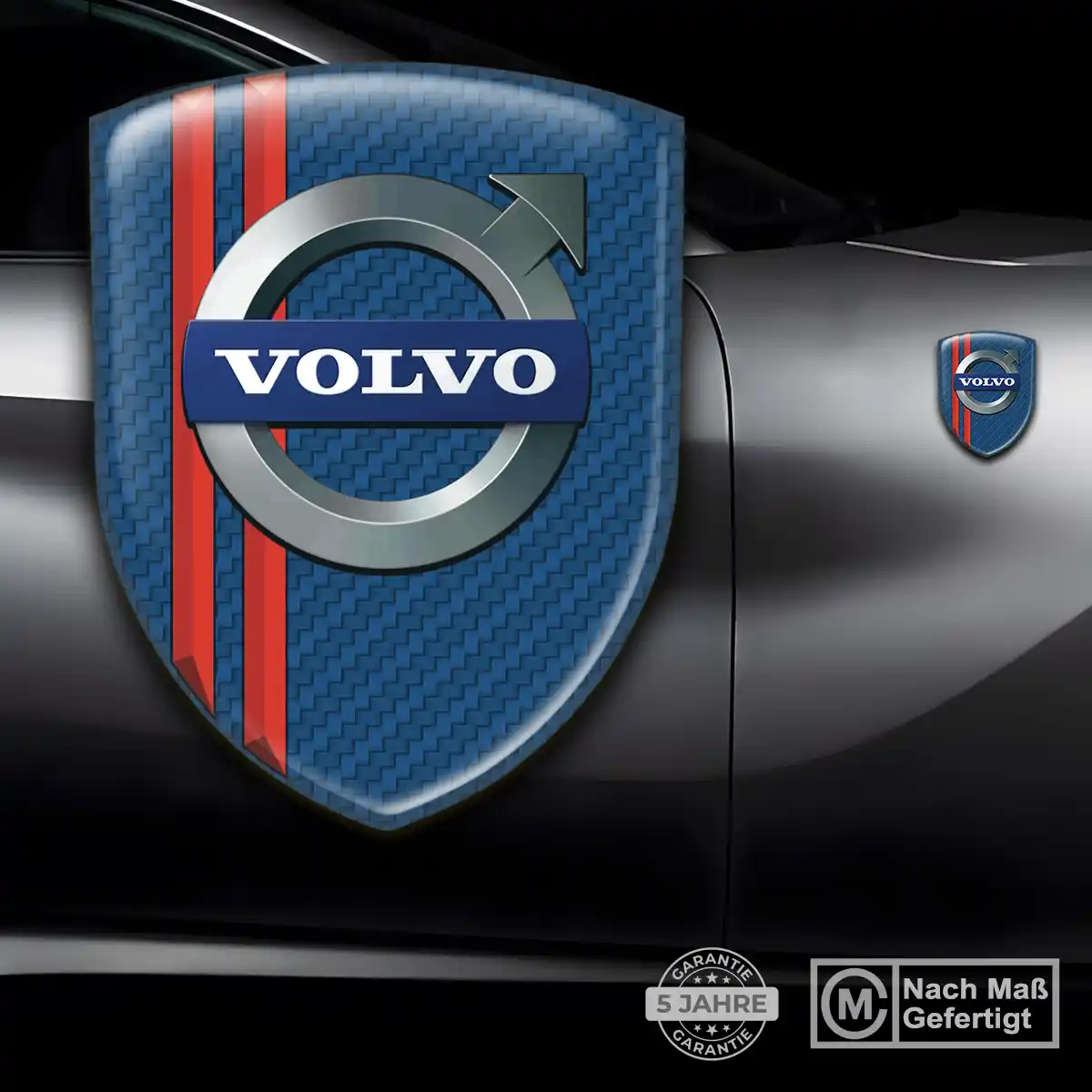 Volvo Wappen Emblem Elegantes Design