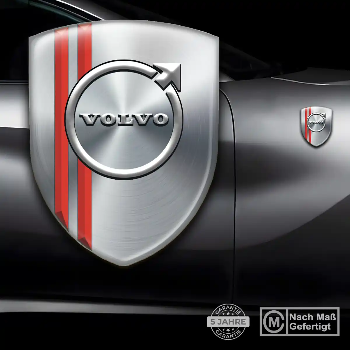 Volvo Wappen Emblem Exterieurdesign