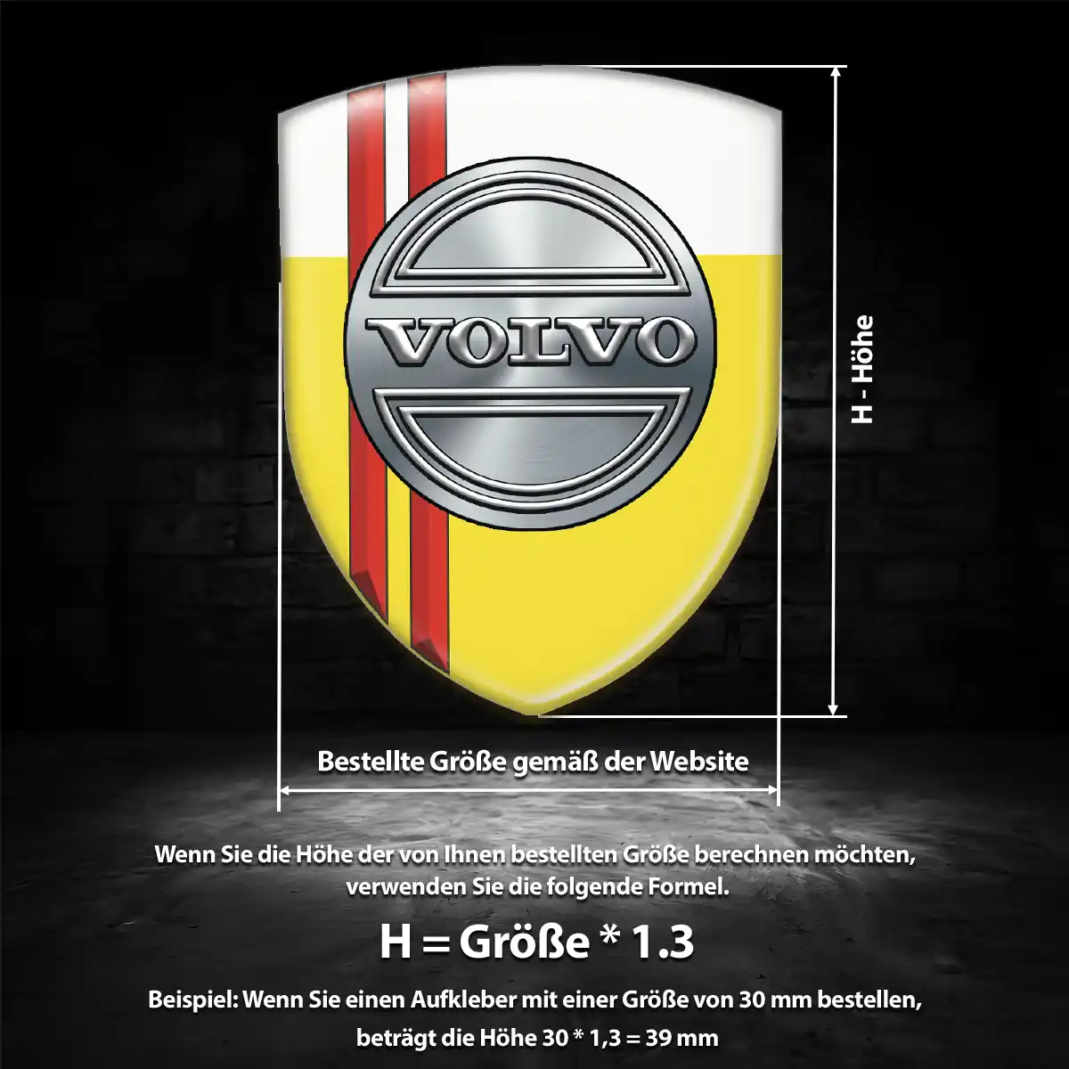 Volvo Wappen Emblem Markenedition