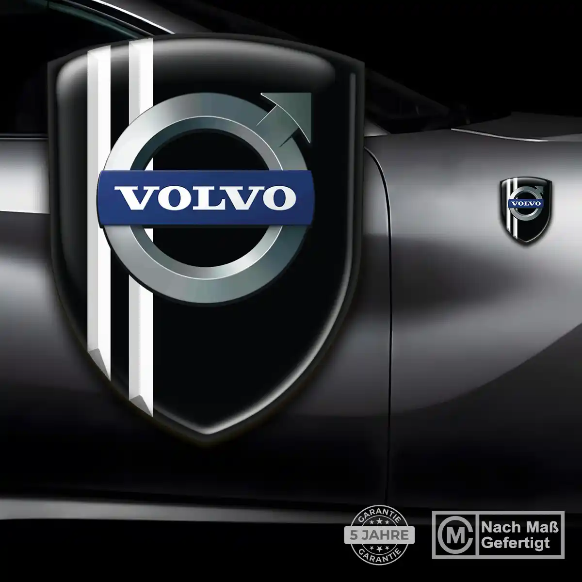 Volvo Wappen Emblem Modernes Design