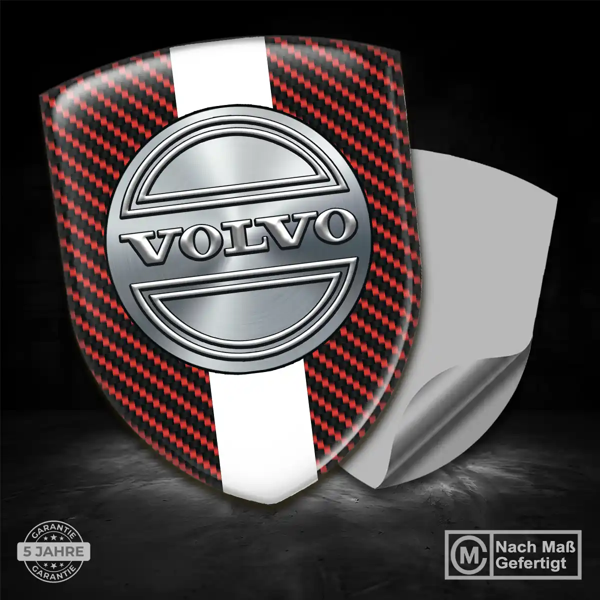 Volvo Wappen Emblem Stilvolles Design