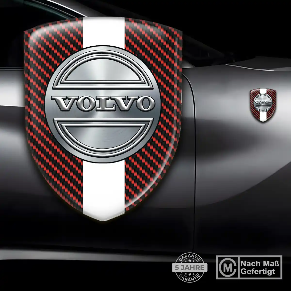 Volvo Wappen Emblem Stilvolles Design