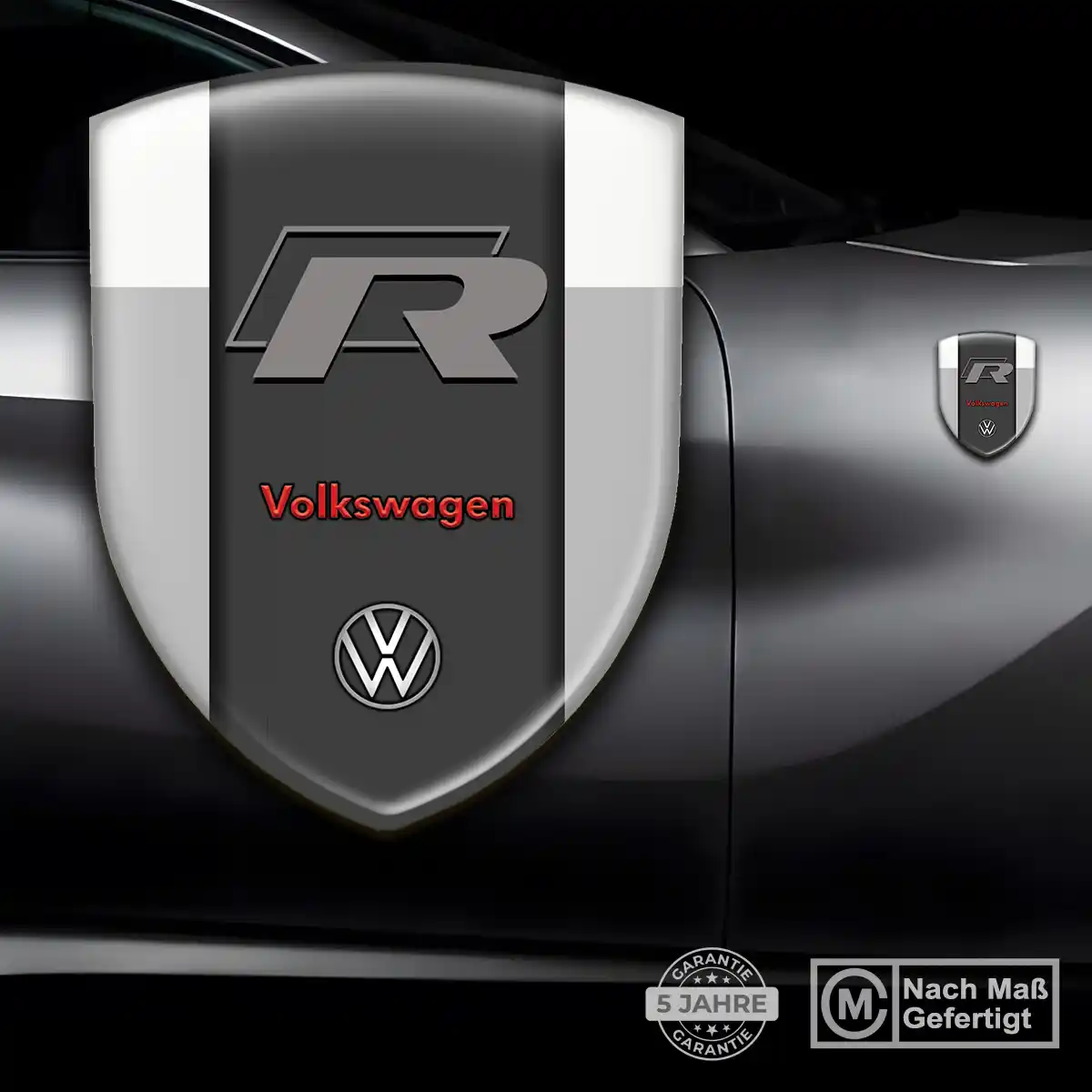VW 3D Gel Aufkleber Auto Hohe Qualität