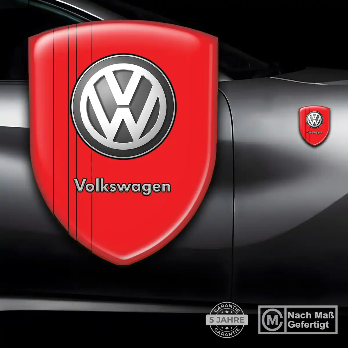 VW 3D Gel Aufkleber Emblem Hohe Qualität