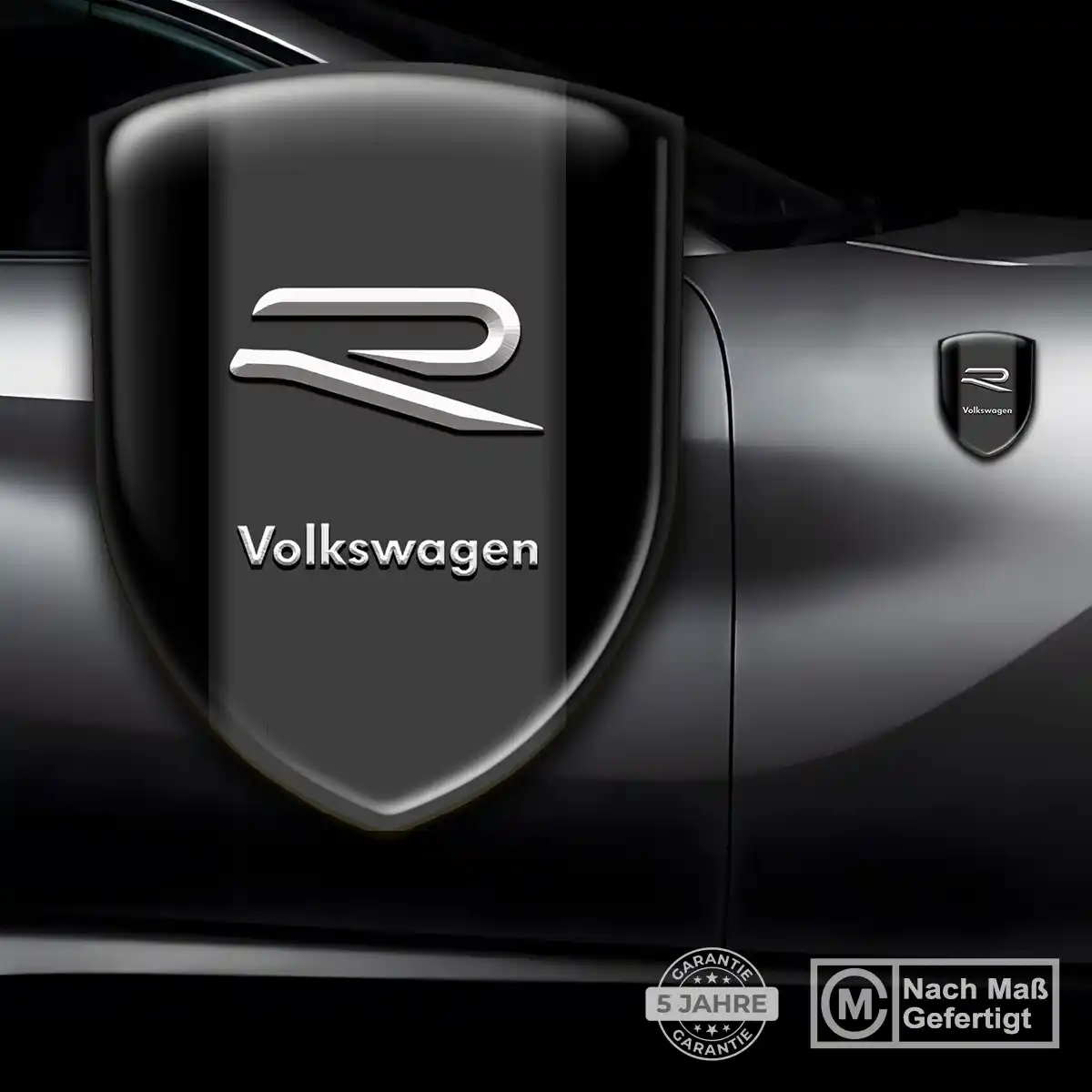 VW 3D Gel Aufkleber Embleme Auto Premium-Edition