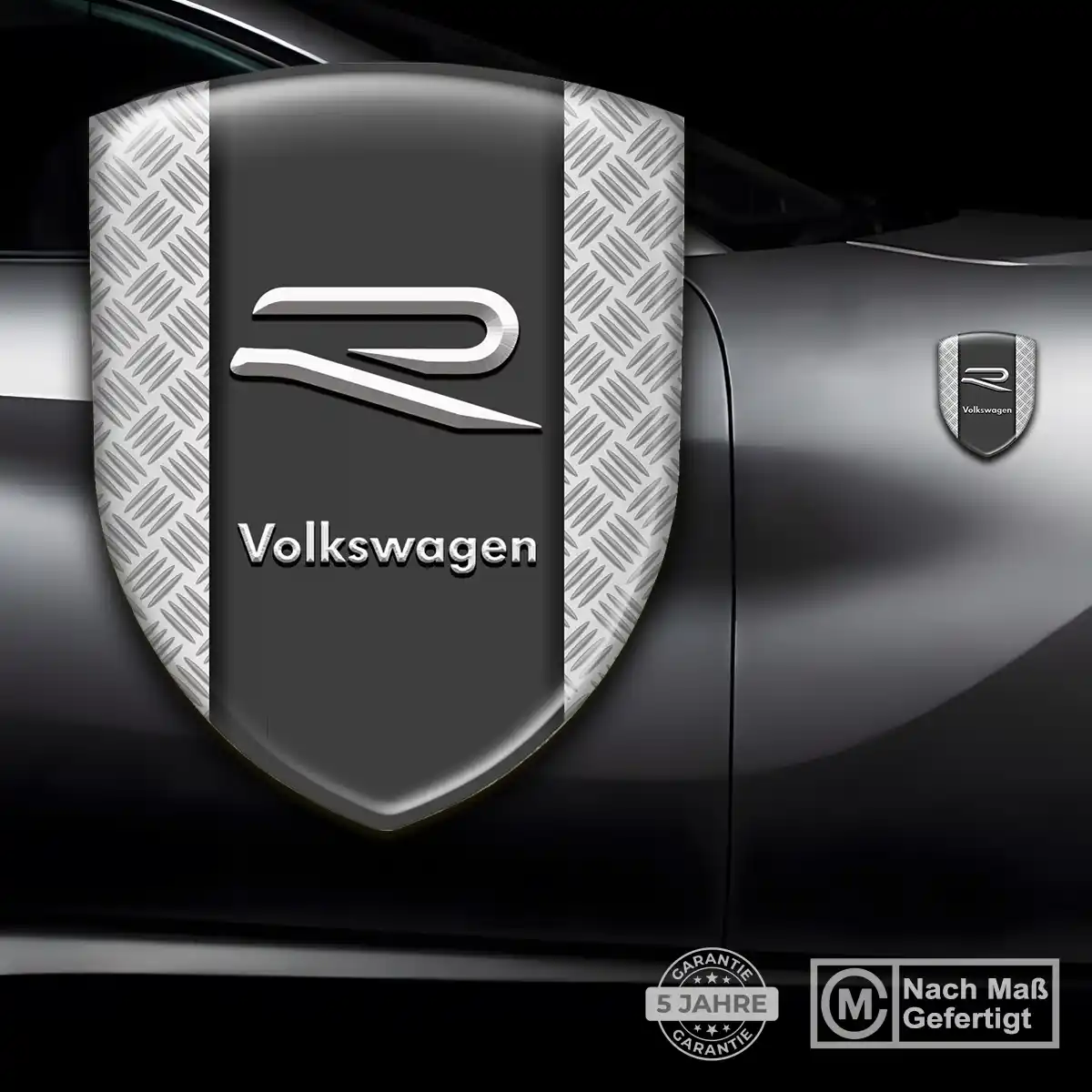 VW 3D Gel Aufkleber Silikon Hohe Qualität
