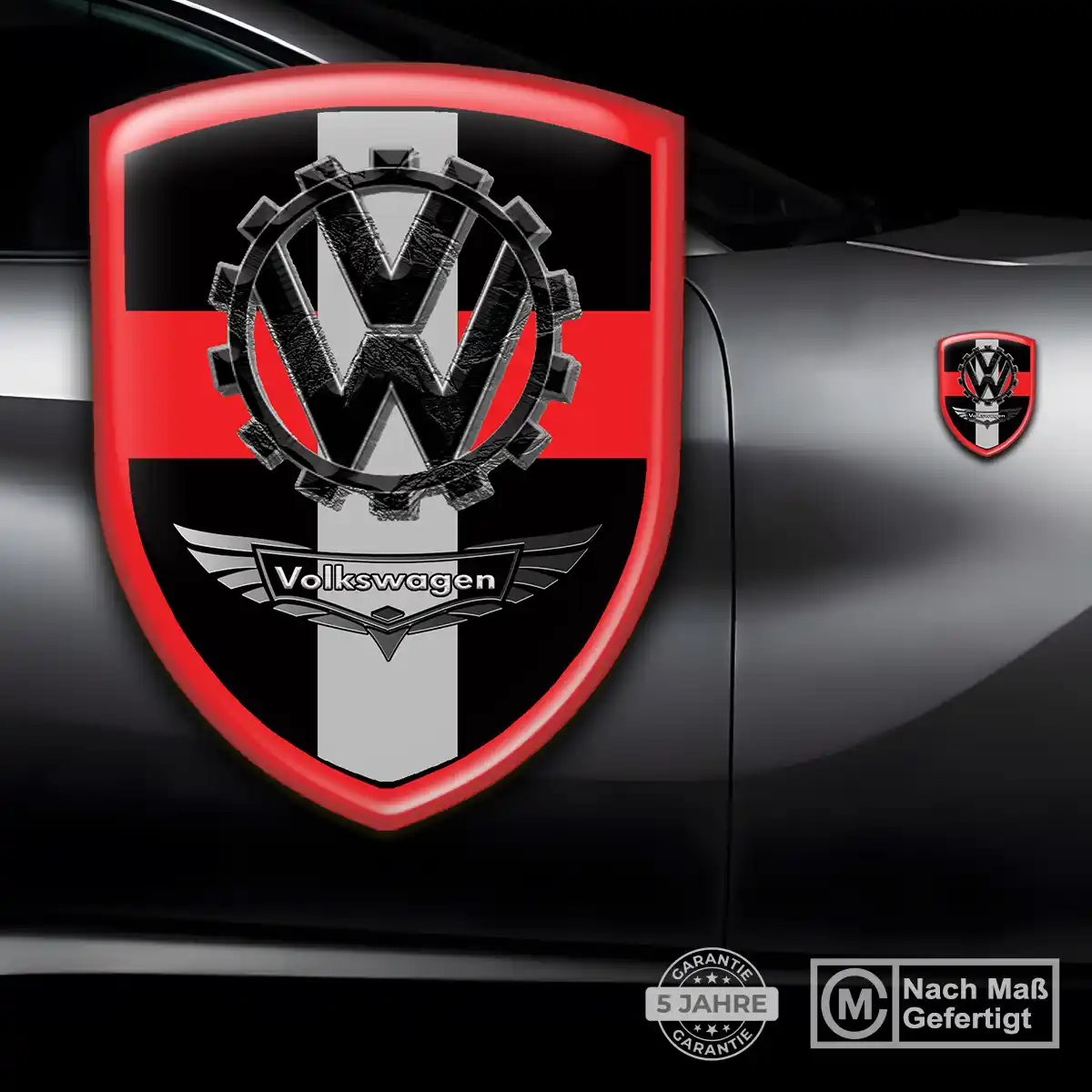 VW Aufkleber 3D Gel Emblem Auto Hohe Qualität