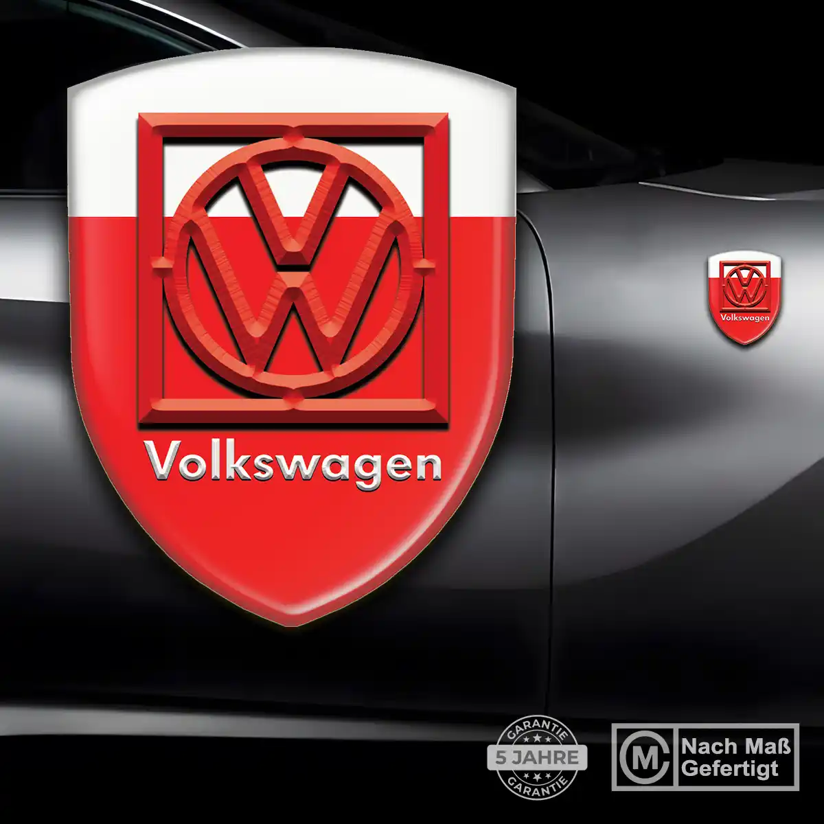 VW Aufkleber 3D Gel Emblem Hohe Qualität