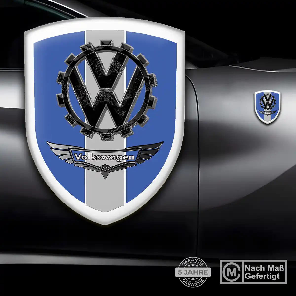 VW Aufkleber 3D Gel Emblem Limitierte Auflage