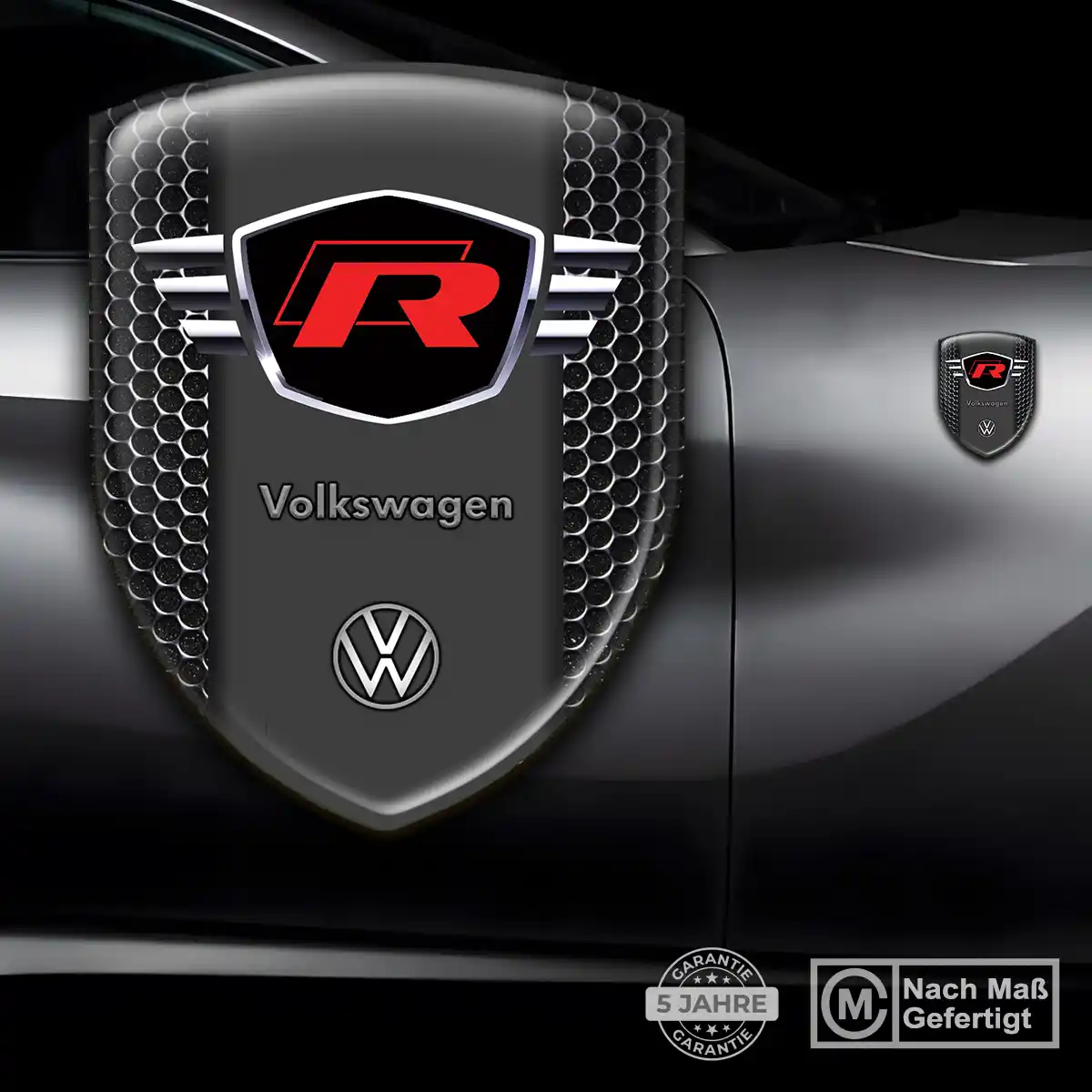 VW Aufkleber 3D Gel Emblem Premiumqualität