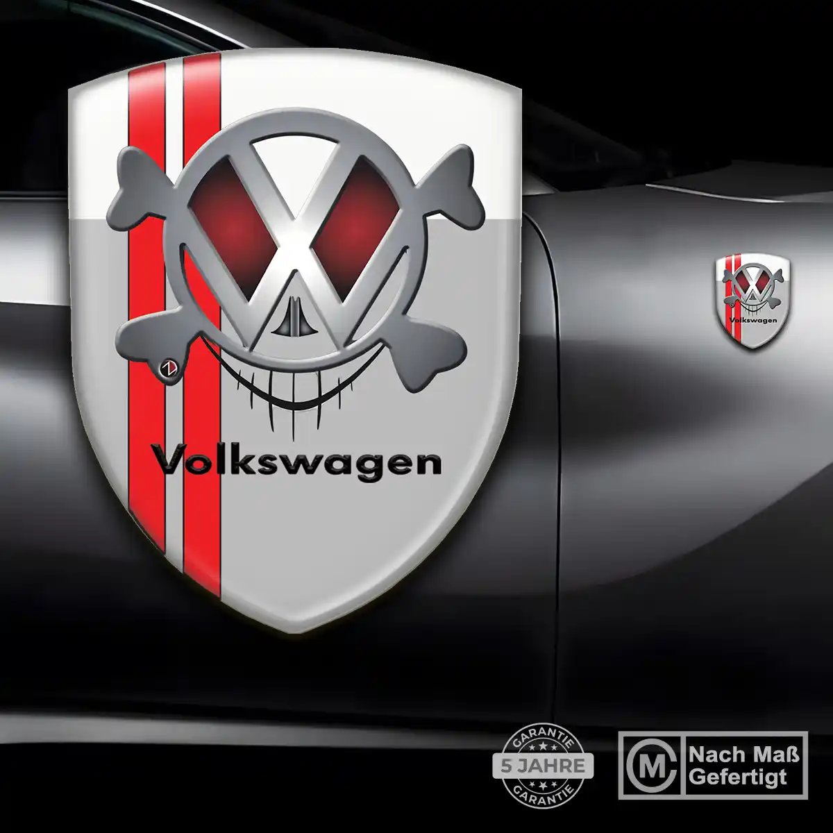 VW Aufkleber 3D Gel Embleme Auto Stilvolles Design
