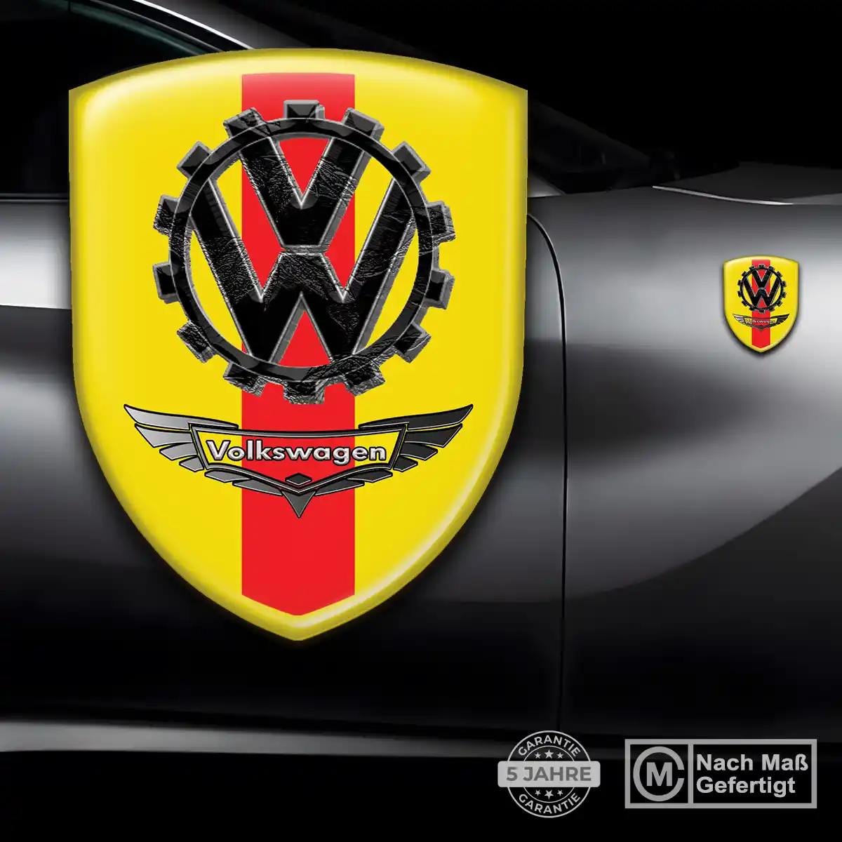 VW Aufkleber 3D Gel Embleme Limitierte Auflage