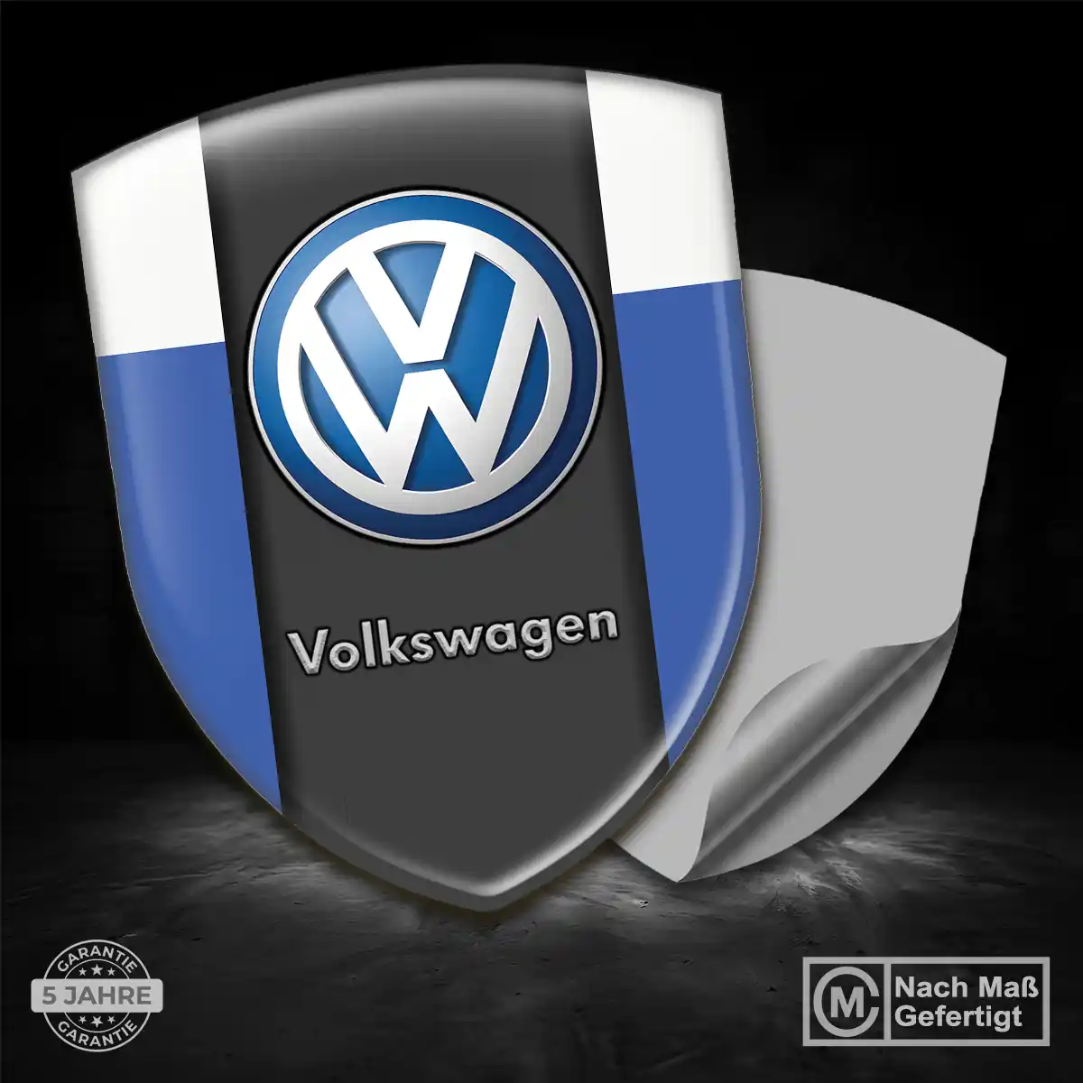 VW Aufkleber 3D Gel Embleme Premiumqualität