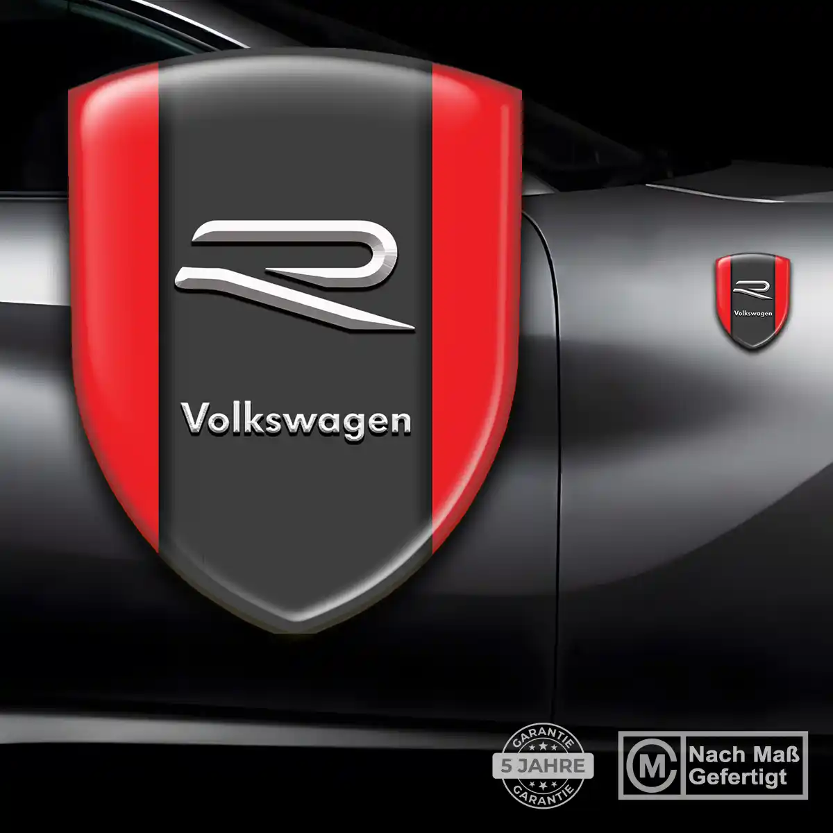 VW Aufkleber 3D Gel Silikon Auto Hohe Qualität