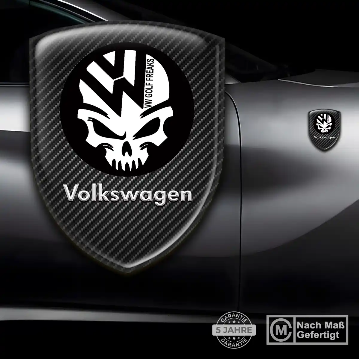 VW Aufkleber 3D Gel Silikon Hohe Qualität