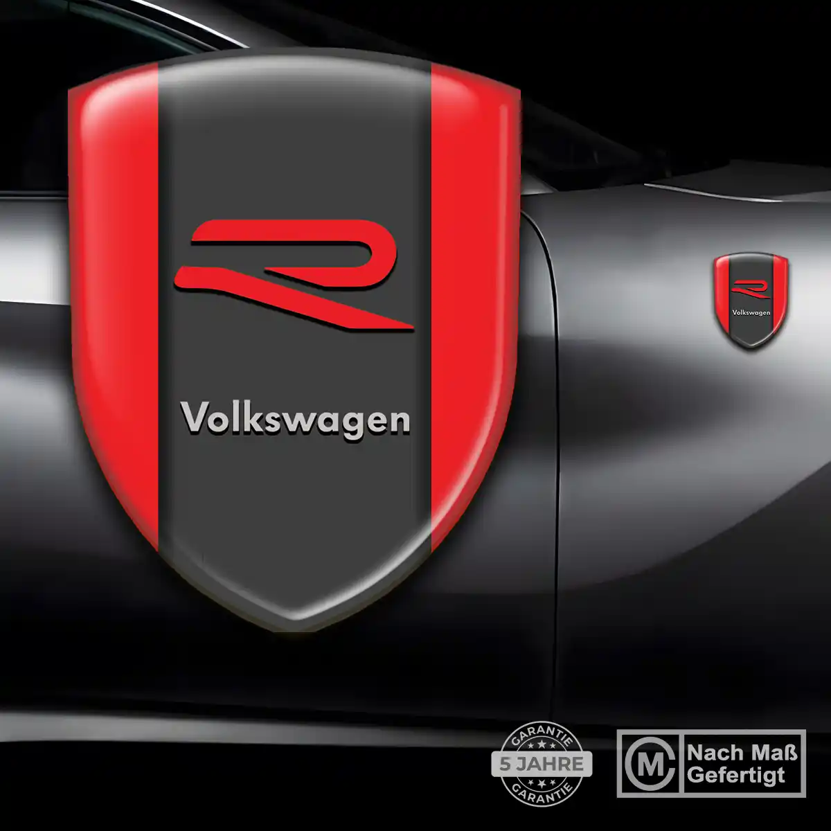 VW Aufkleber 3D Gel Wappen Auto Hohe Qualität