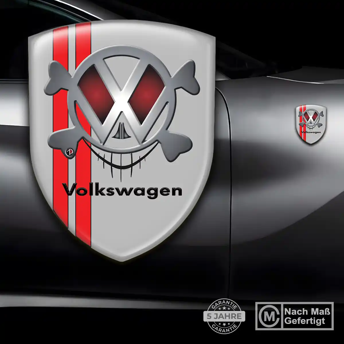 VW Aufkleber 3D Gel Wappen Hohe Qualität