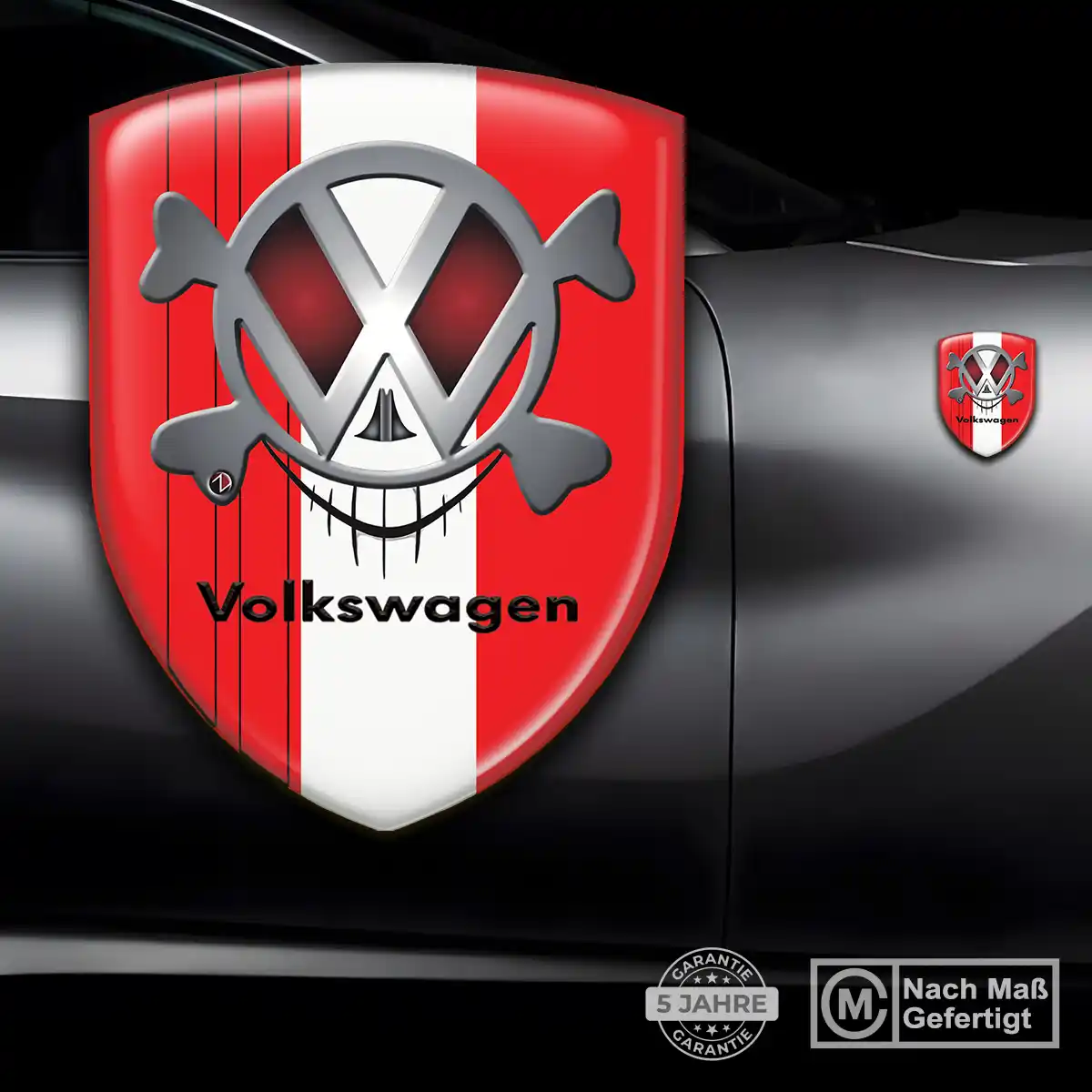 VW Aufkleber Emblem Auto Premium-Edition