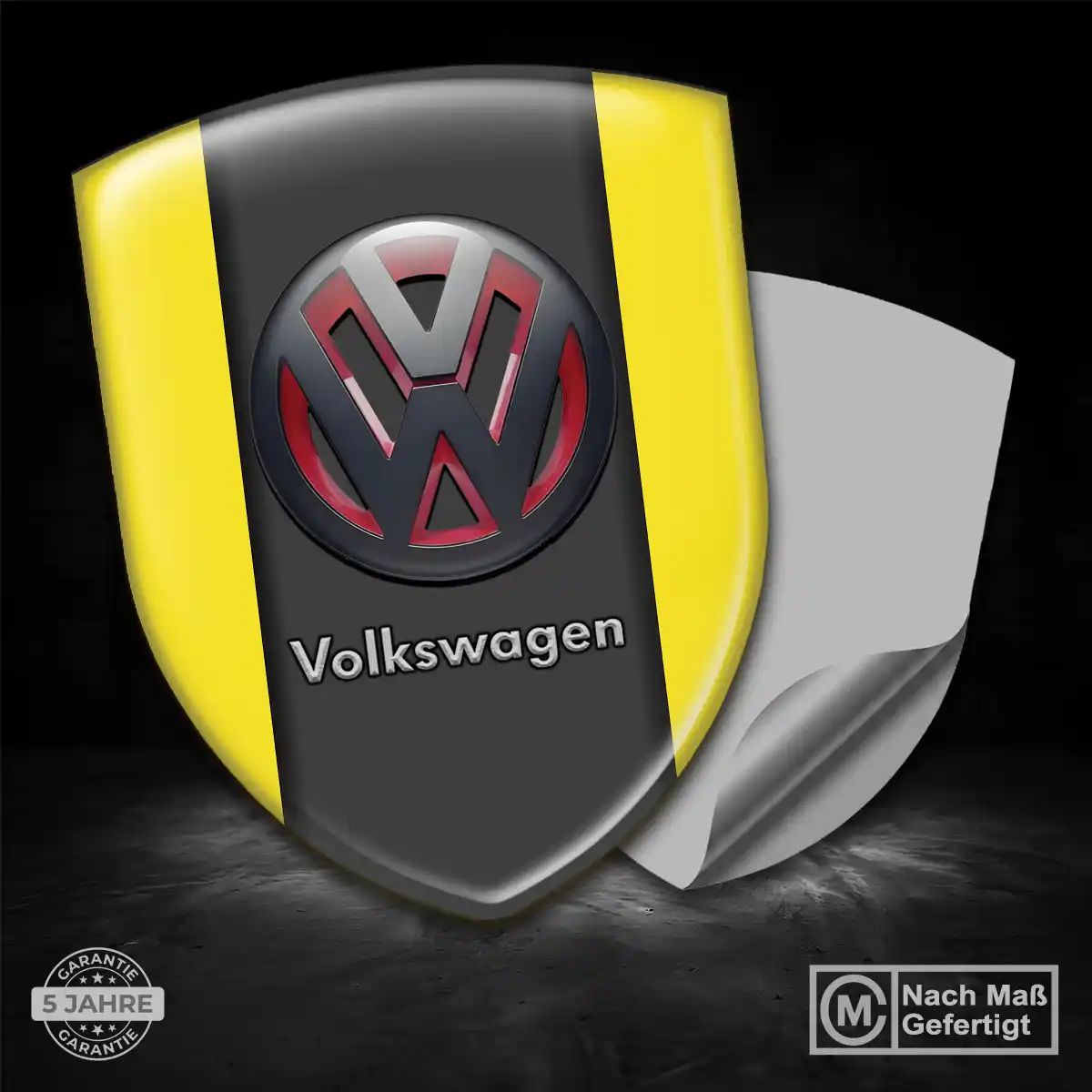 VW Aufkleber Emblem Premium-Edition