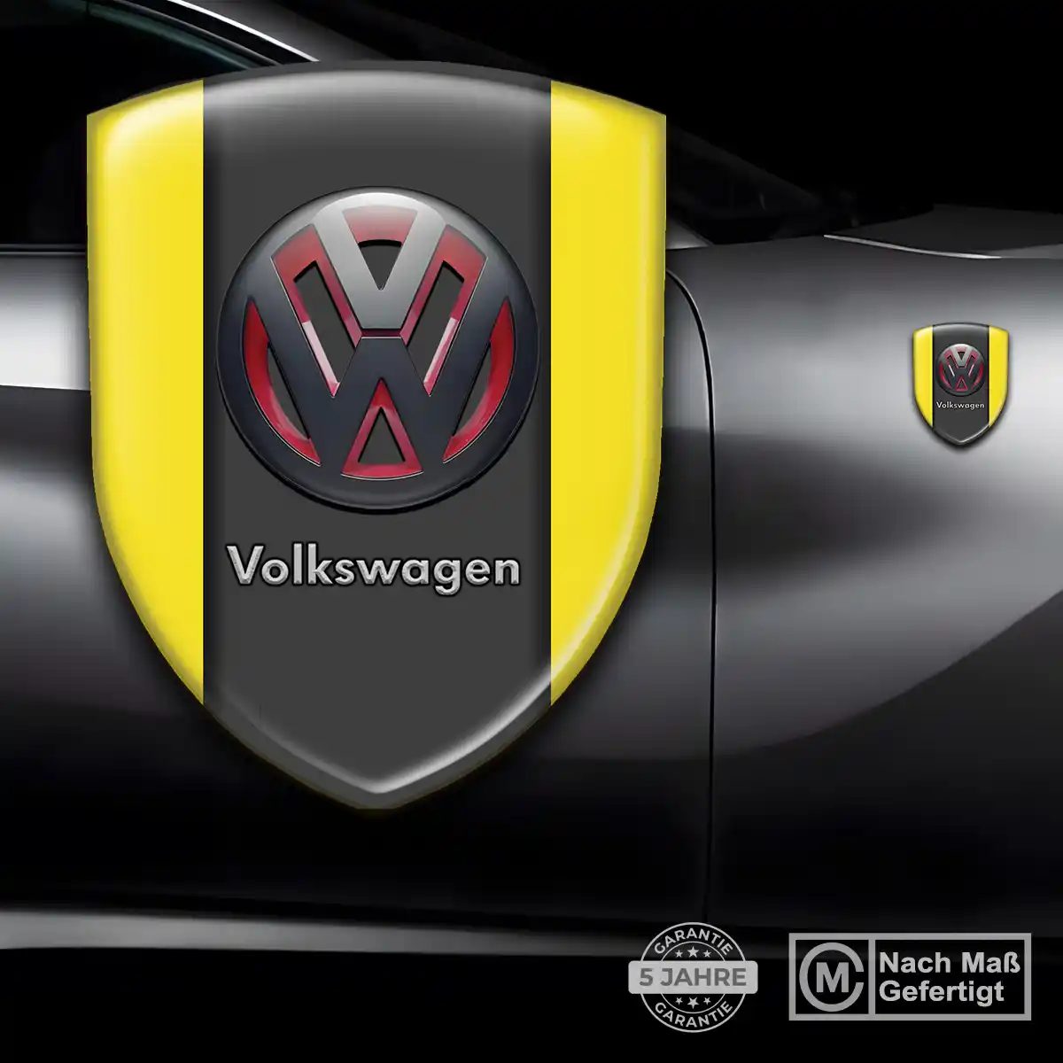 VW Aufkleber Emblem Premium-Edition