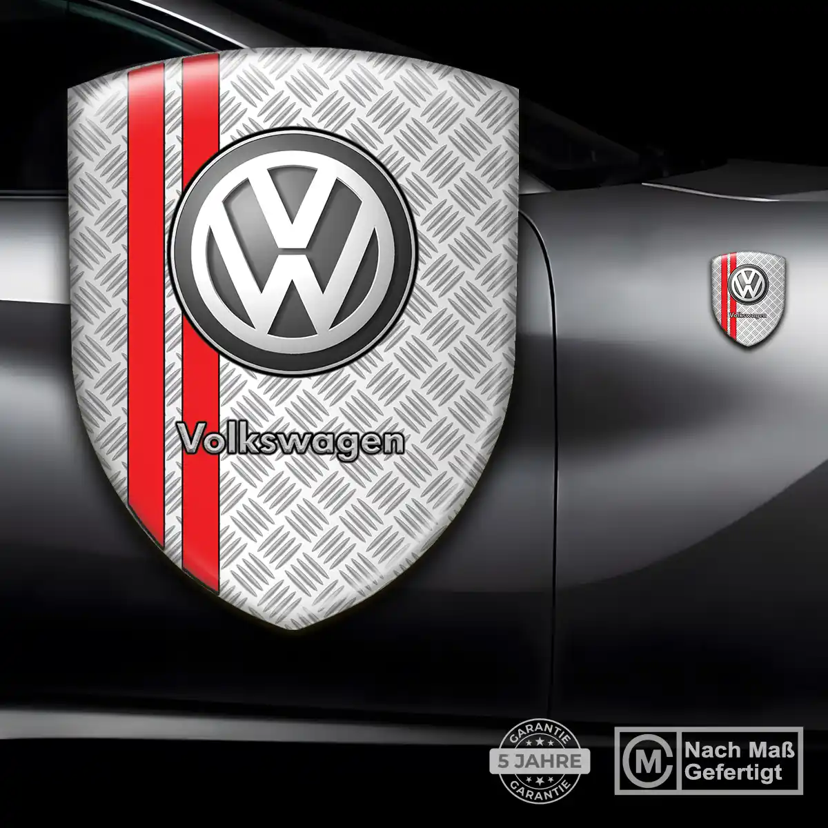 VW Aufkleber Emblem Wappen Auto Hohe Qualität