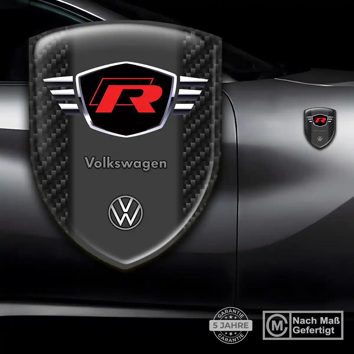 VW Aufkleber Emblem Wappen Auto Premiumqualität