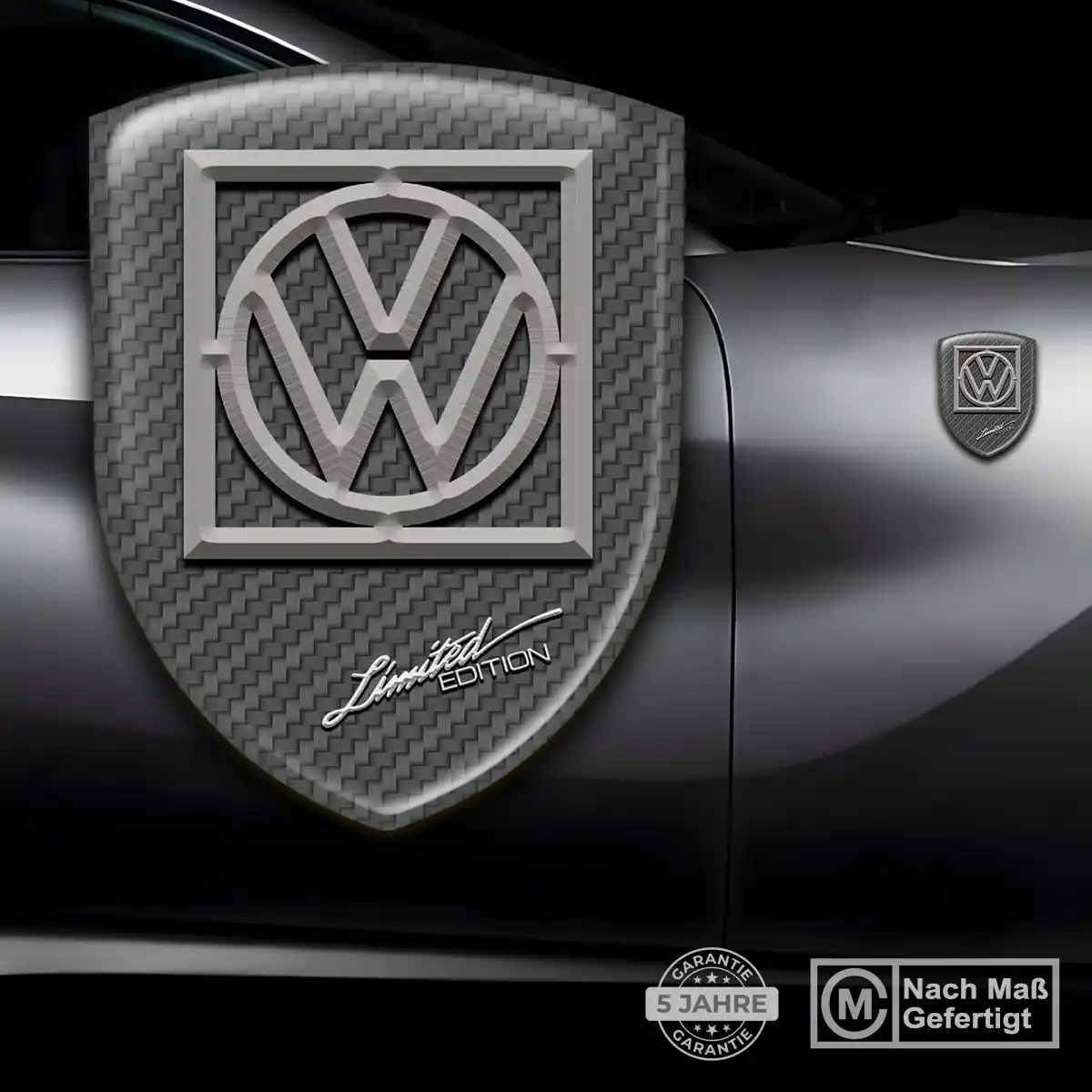 VW Aufkleber Emblem Wappen Auto Stilvolles Design