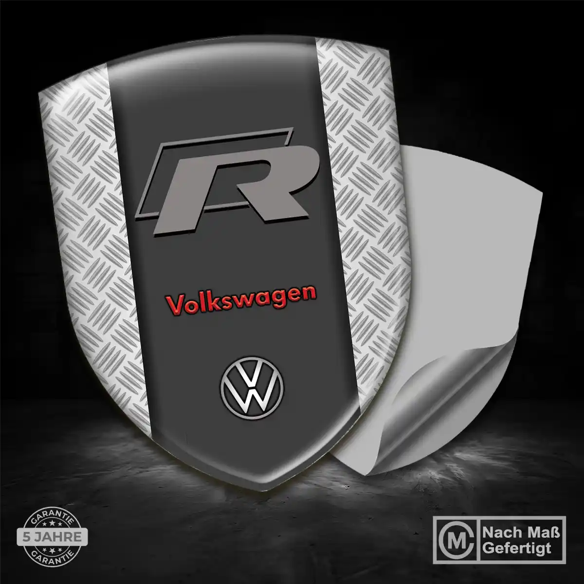 VW Aufkleber Emblem Wappen Hohe Qualität