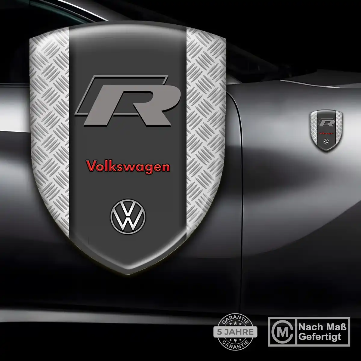 VW Aufkleber Emblem Wappen Hohe Qualität
