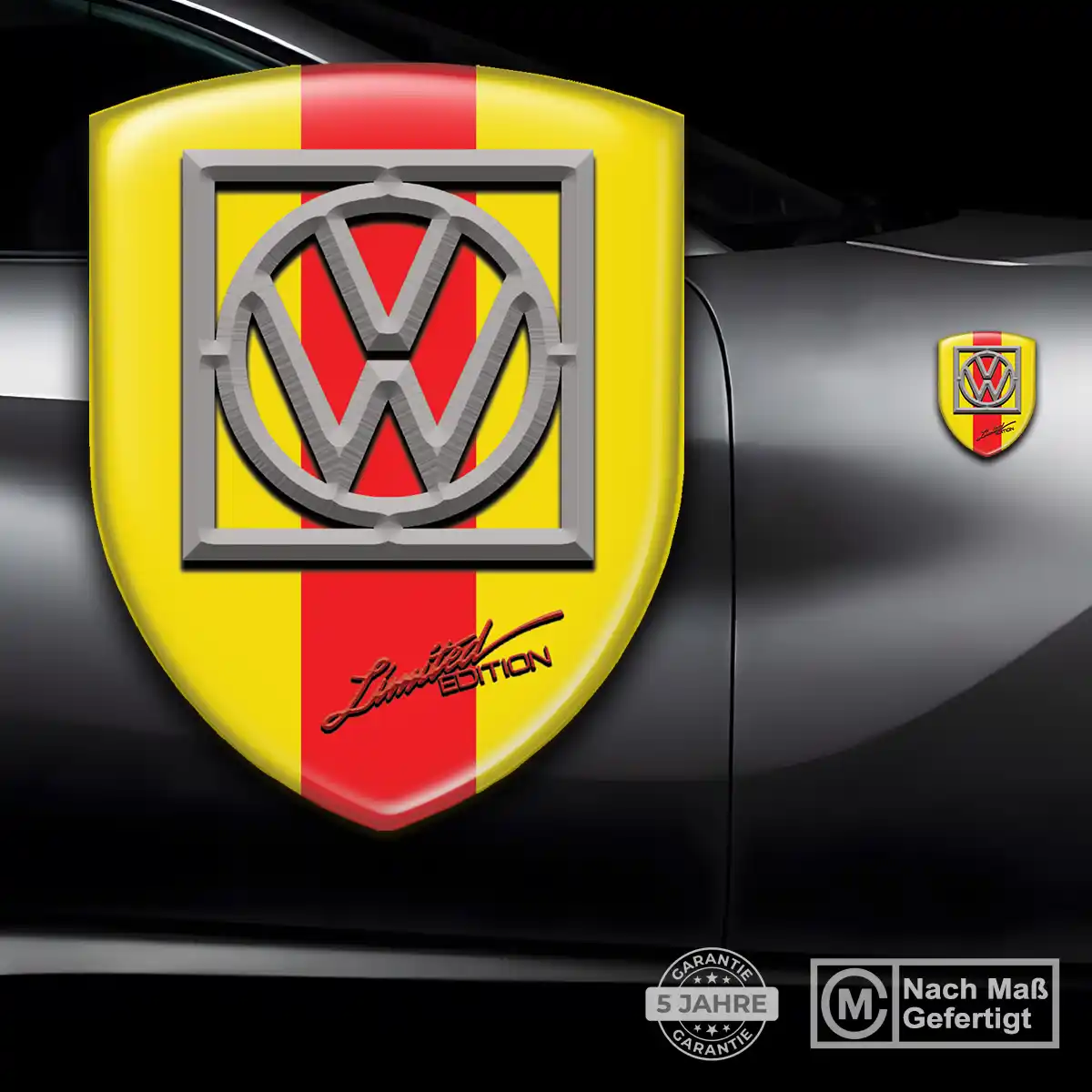 VW Aufkleber Emblem Wappen Limitierte Auflage
