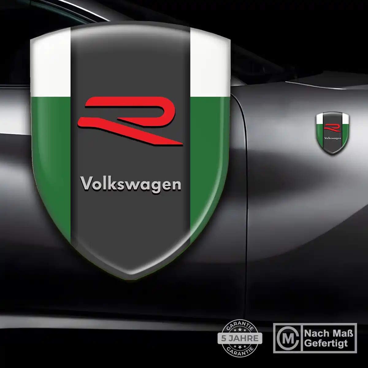 VW Aufkleber Embleme Silikon Auto Stilvolles Design
