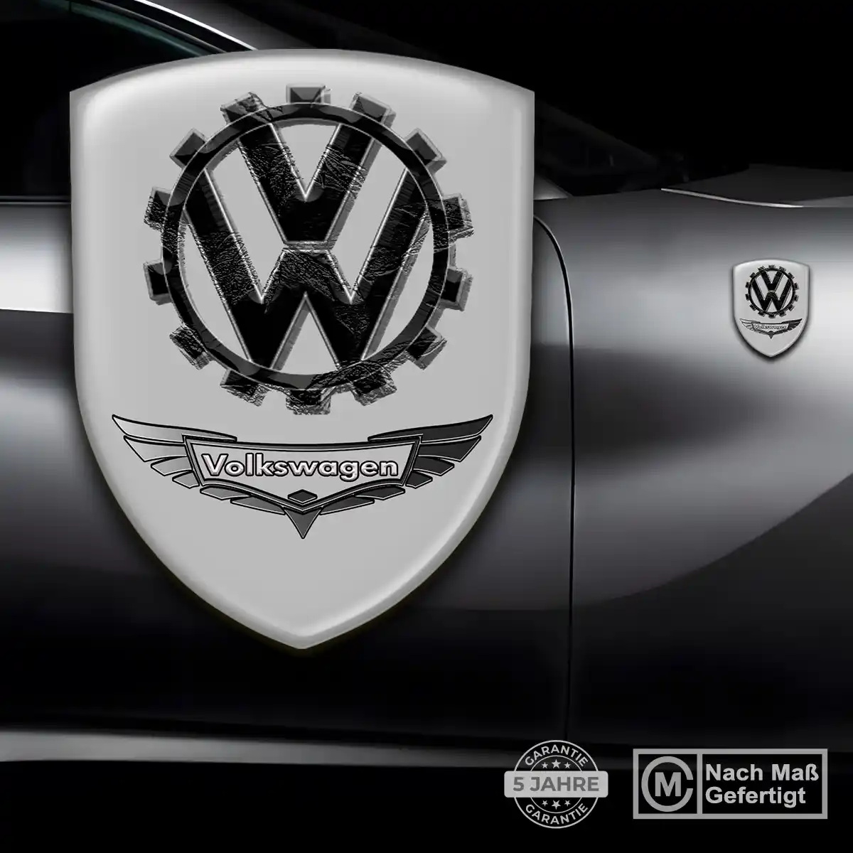 VW Aufkleber Embleme Silikon Premiumqualität