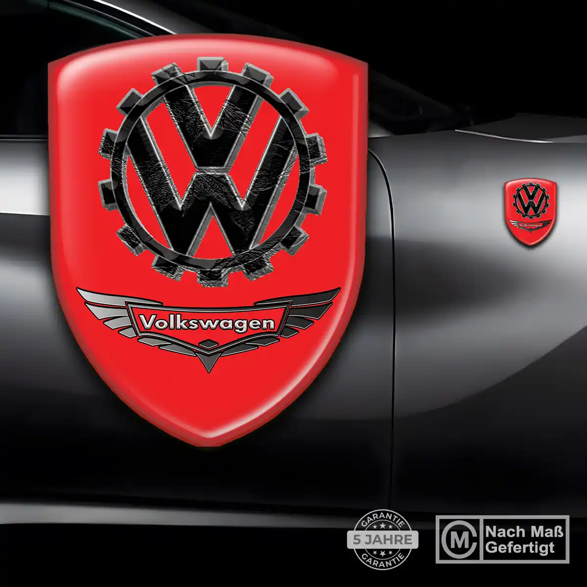 VW Aufkleber Premium-Edition