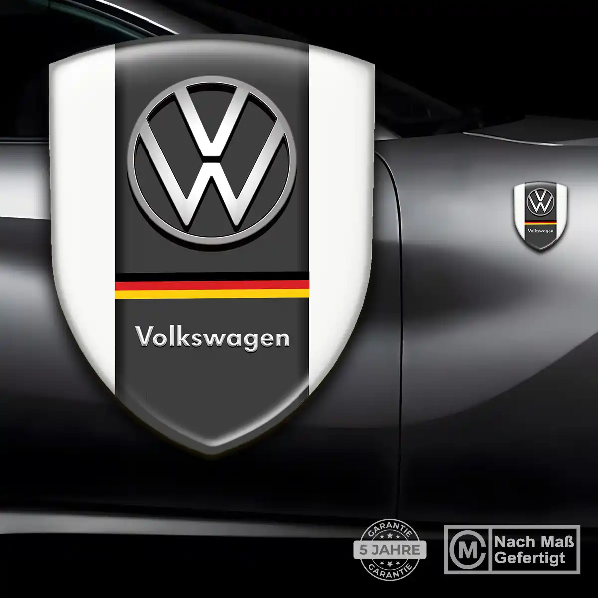 VW Aufkleber Wappen Auto Premiumqualität