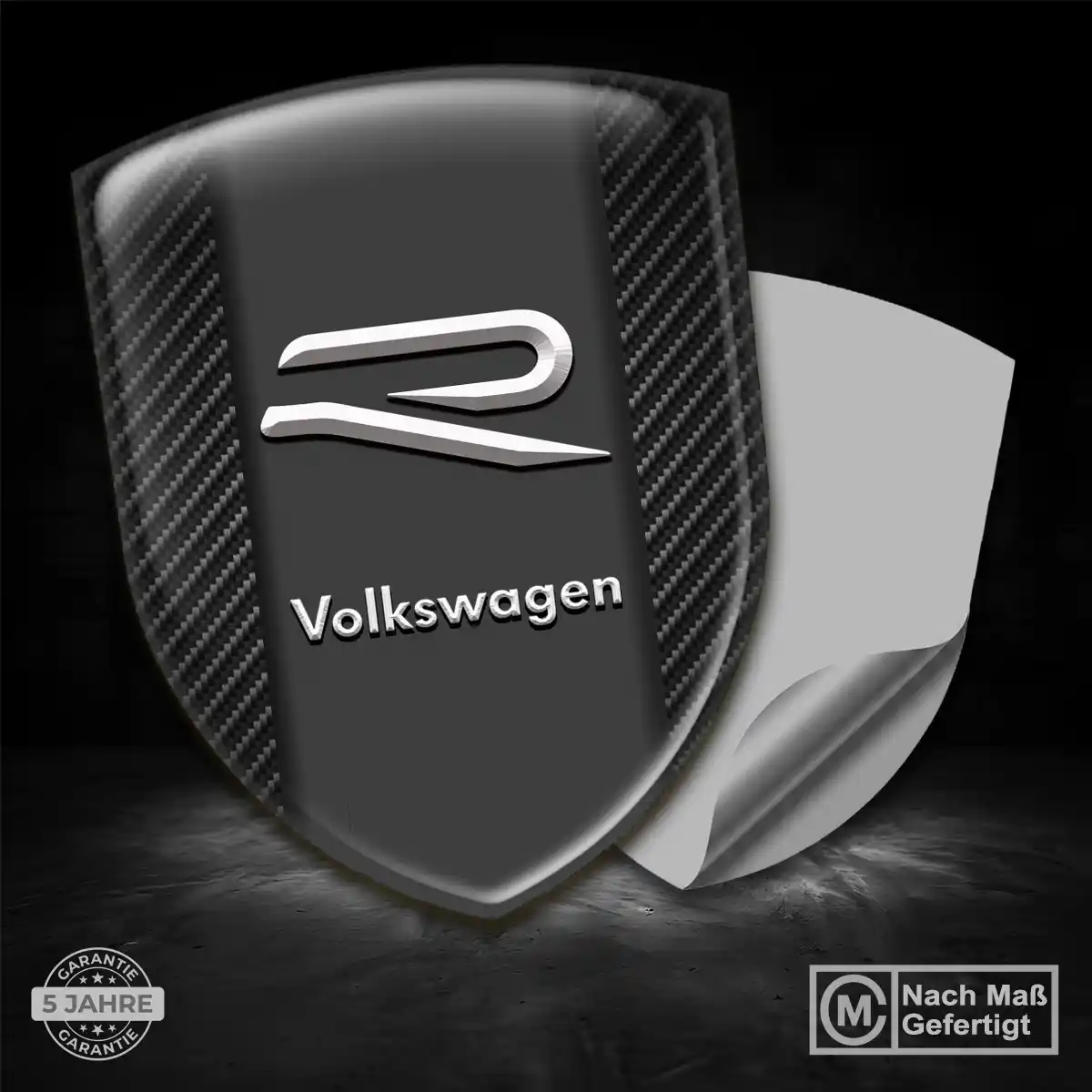 VW Aufkleber Wappen Auto Stilvolles Design
