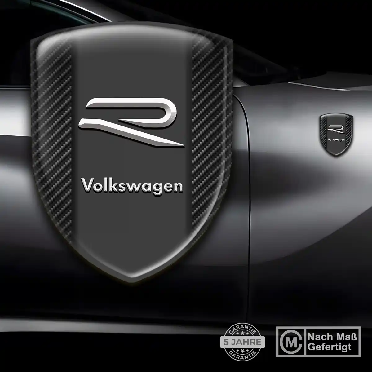 VW Aufkleber Wappen Auto Stilvolles Design