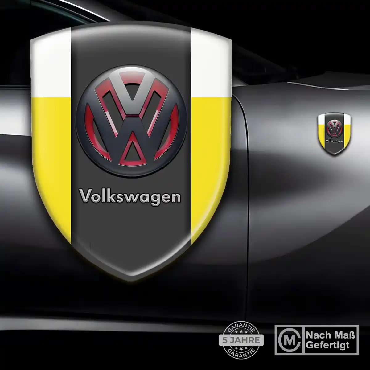 VW Aufkleber Wappen Emblem Auto Hohe Qualität