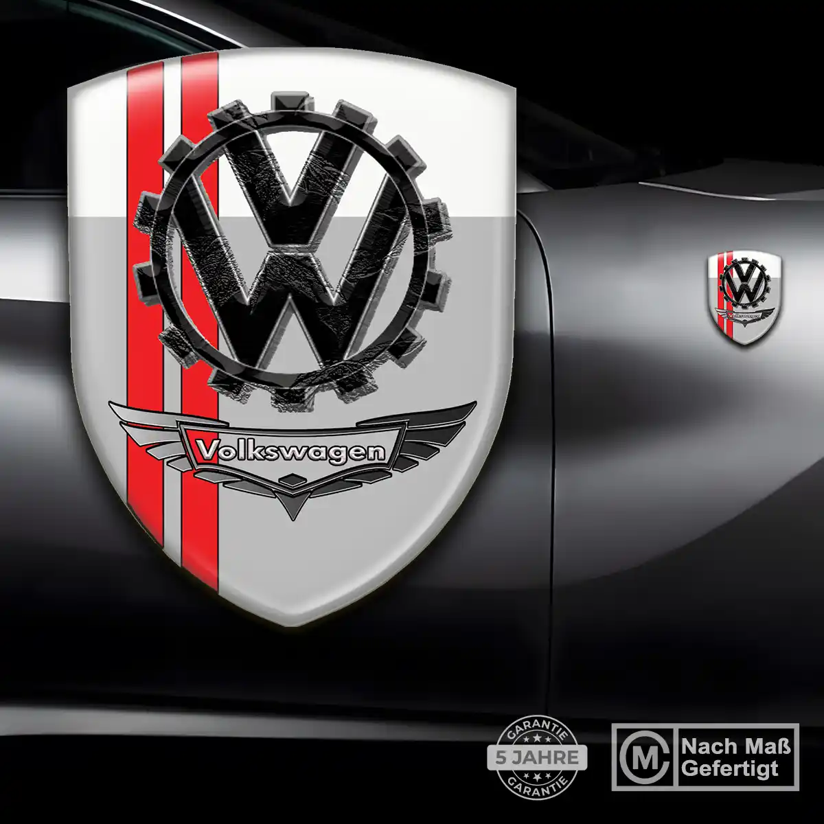 VW Aufkleber Wappen Emblem Hohe Qualität
