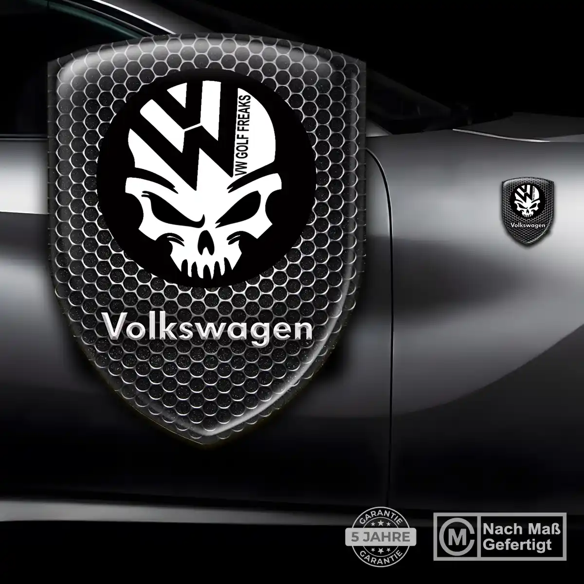 VW Aufkleber Wappen Emblem Premium-Edition