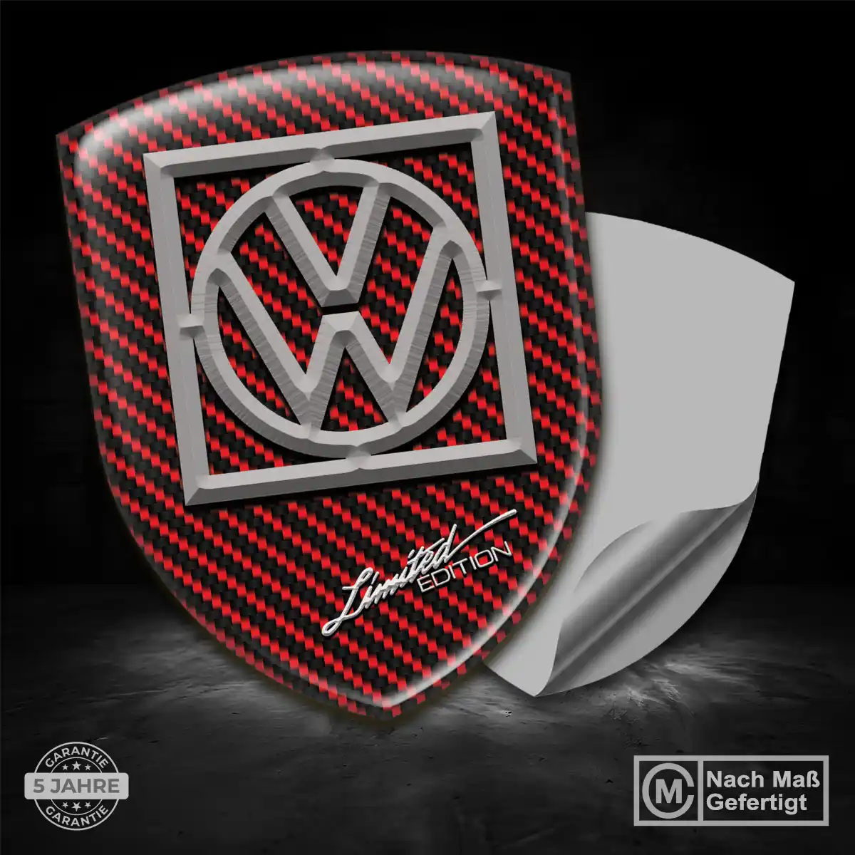 VW Aufkleber Wappen Premium-Edition
